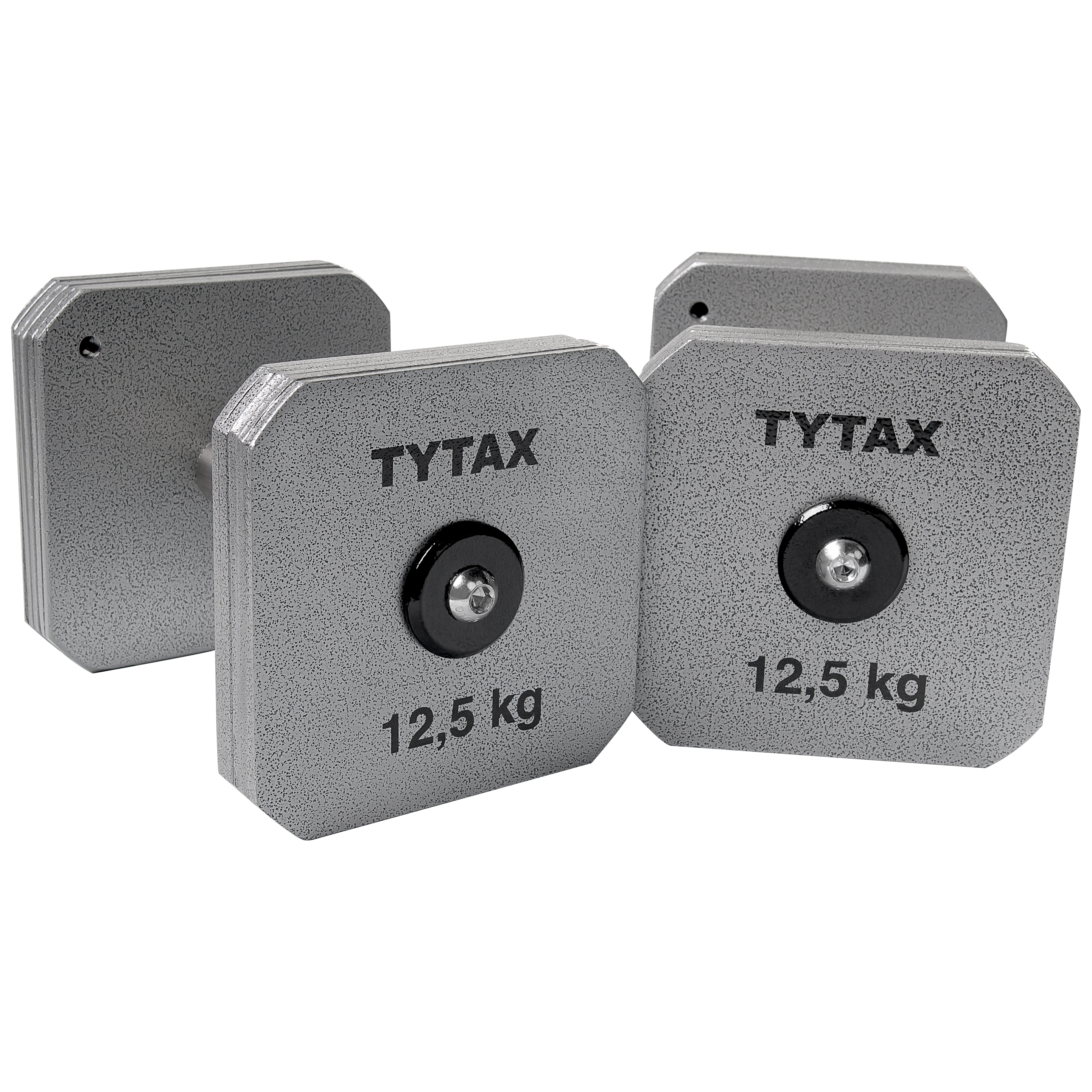 TYTAX 12.5KG – Original Silver Steel Dumbbell
