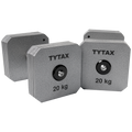 TYTAX 20KG – Original Silver Steel Dumbbell