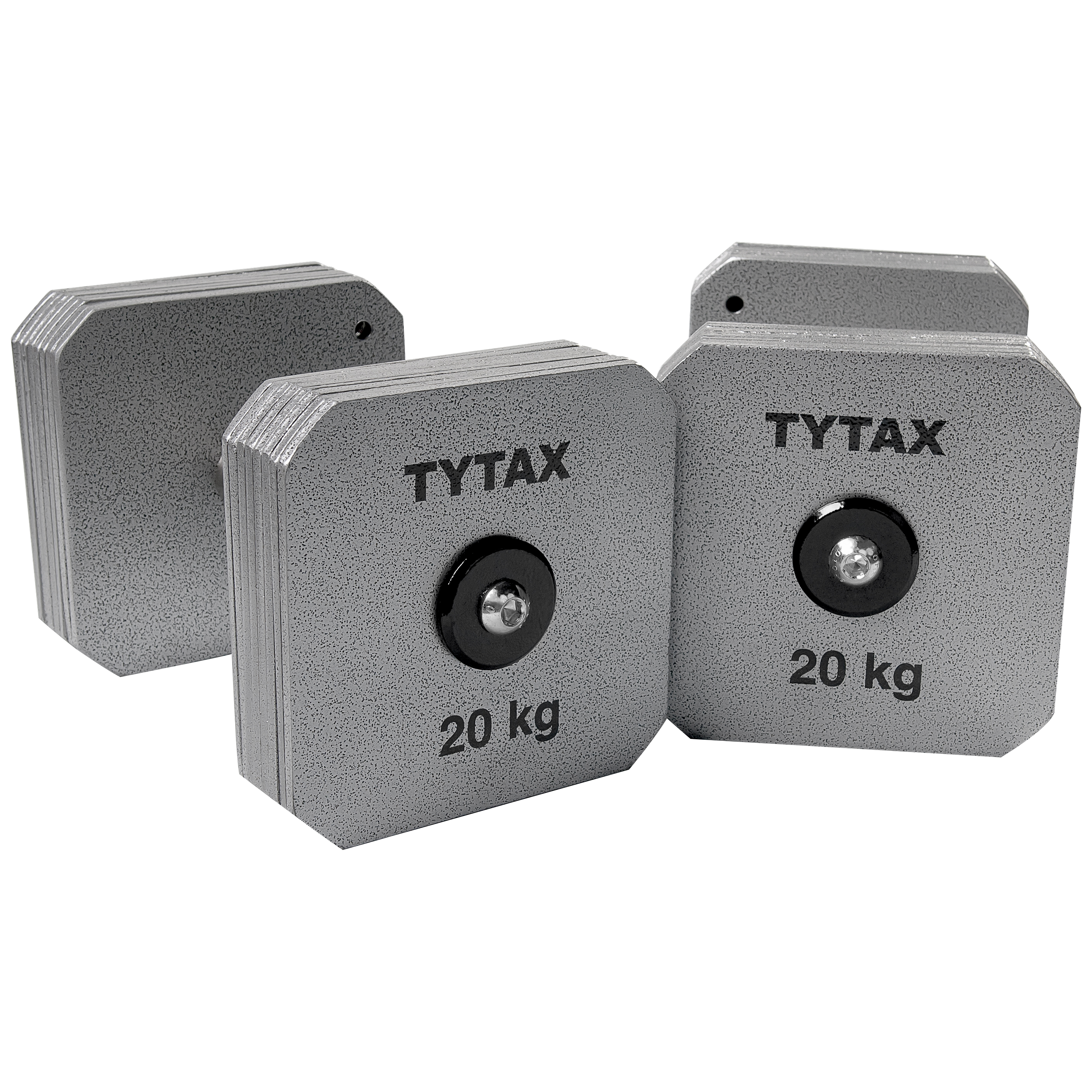 TYTAX 20KG – Original Silver Steel Dumbbell