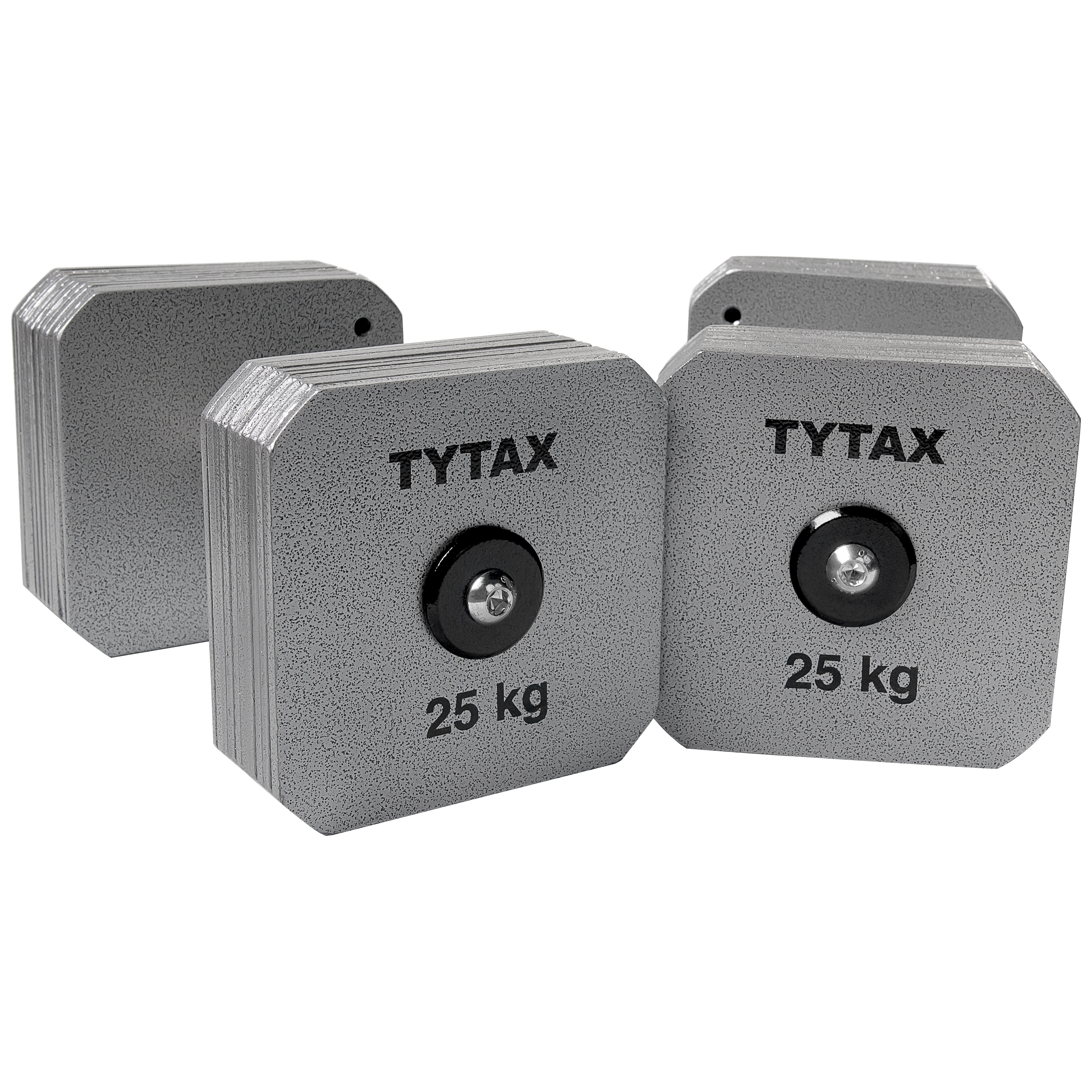 TYTAX 25KG – Original Silver Steel Dumbbell