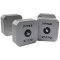TYTAX 27.5KG – Original Silver Steel Dumbbell