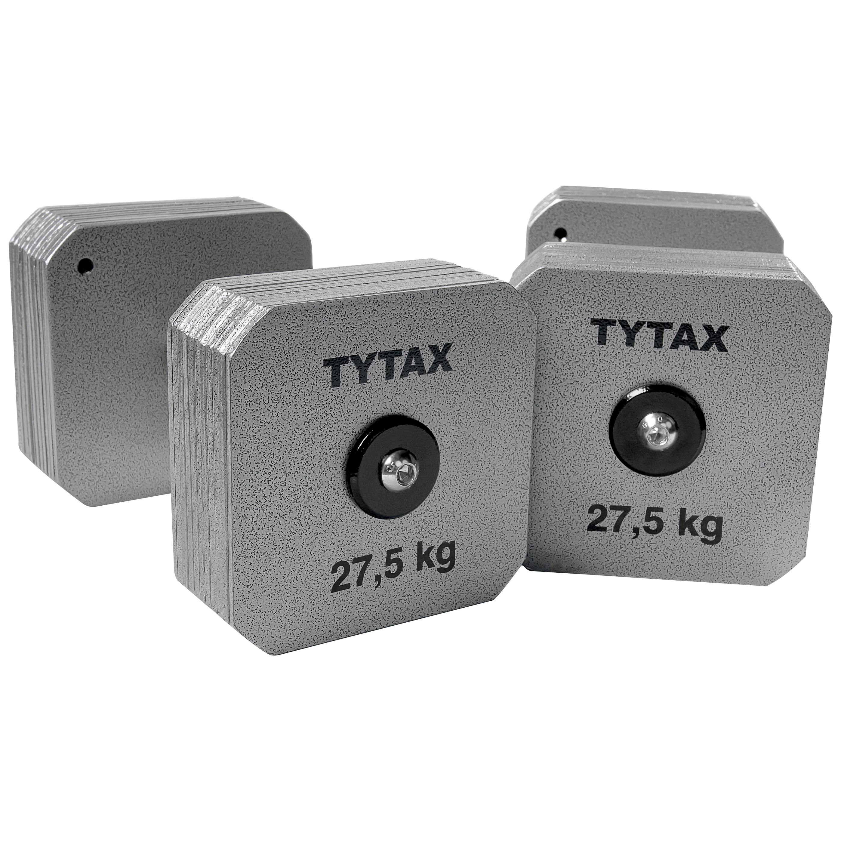 TYTAX 27.5KG – Original Silver Steel Dumbbell