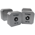 TYTAX 30KG – Original Silver Steel Dumbbell