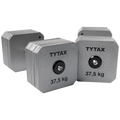 TYTAX 37.5KG – Original Silver Steel Dumbbell