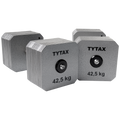 TYTAX 42.5KG – Original Silver Steel Dumbbell