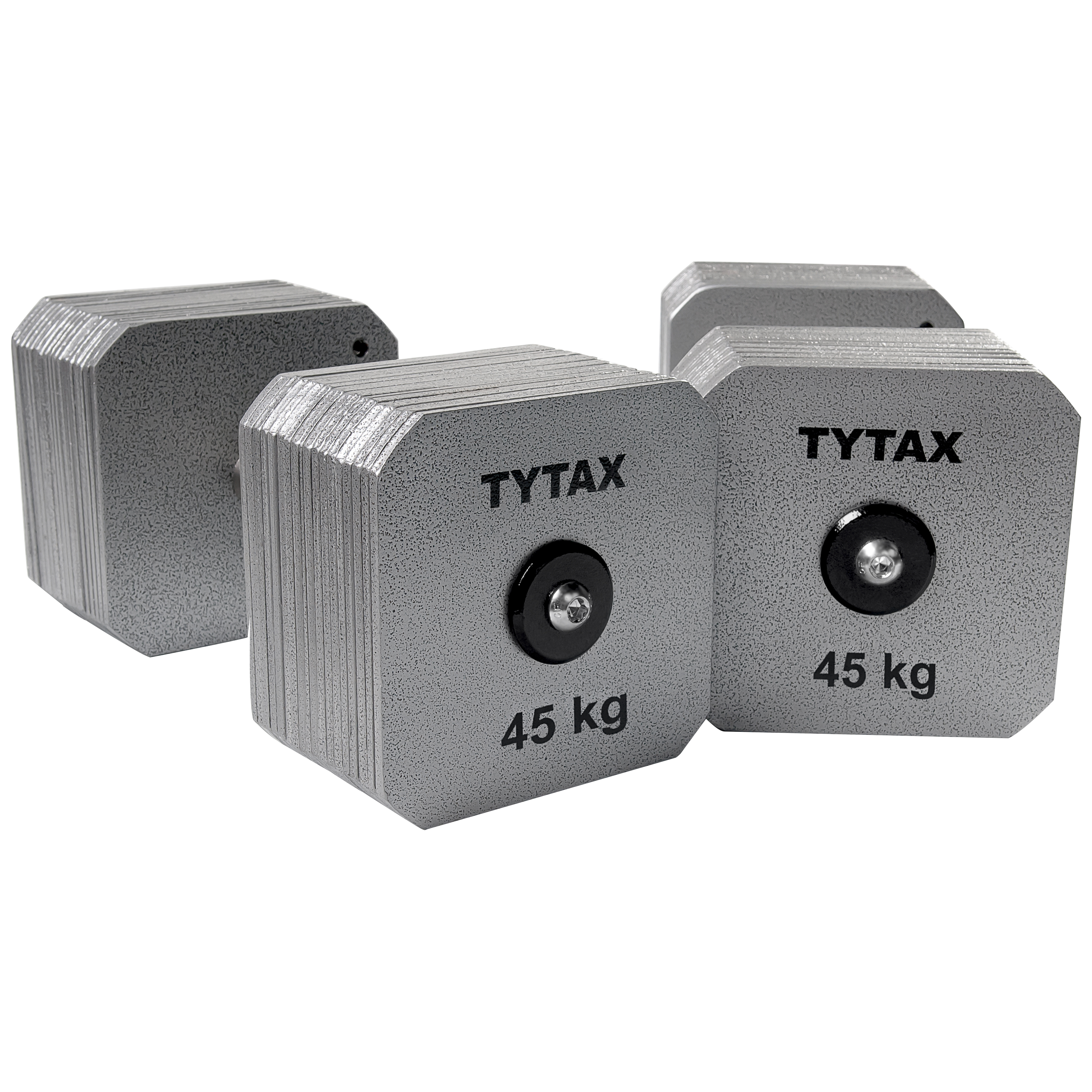 TYTAX 45KG – Original Silver Steel Dumbbell