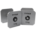 TYTAX 5KG – Original Silver Steel Dumbbell