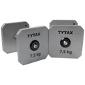 TYTAX 7.5KG – Original Silver Steel Dumbbell