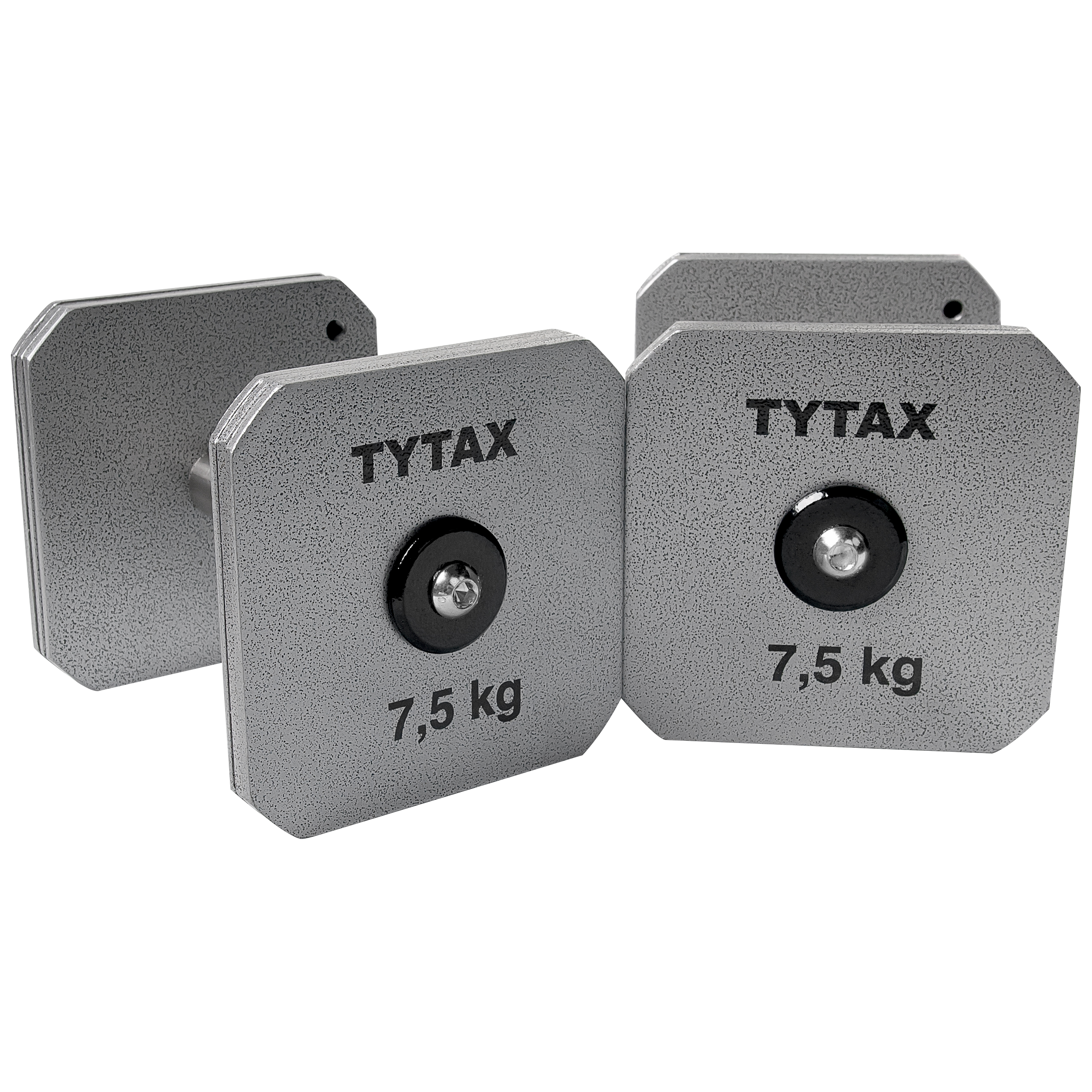 TYTAX 7.5KG – Original Silver Steel Dumbbell