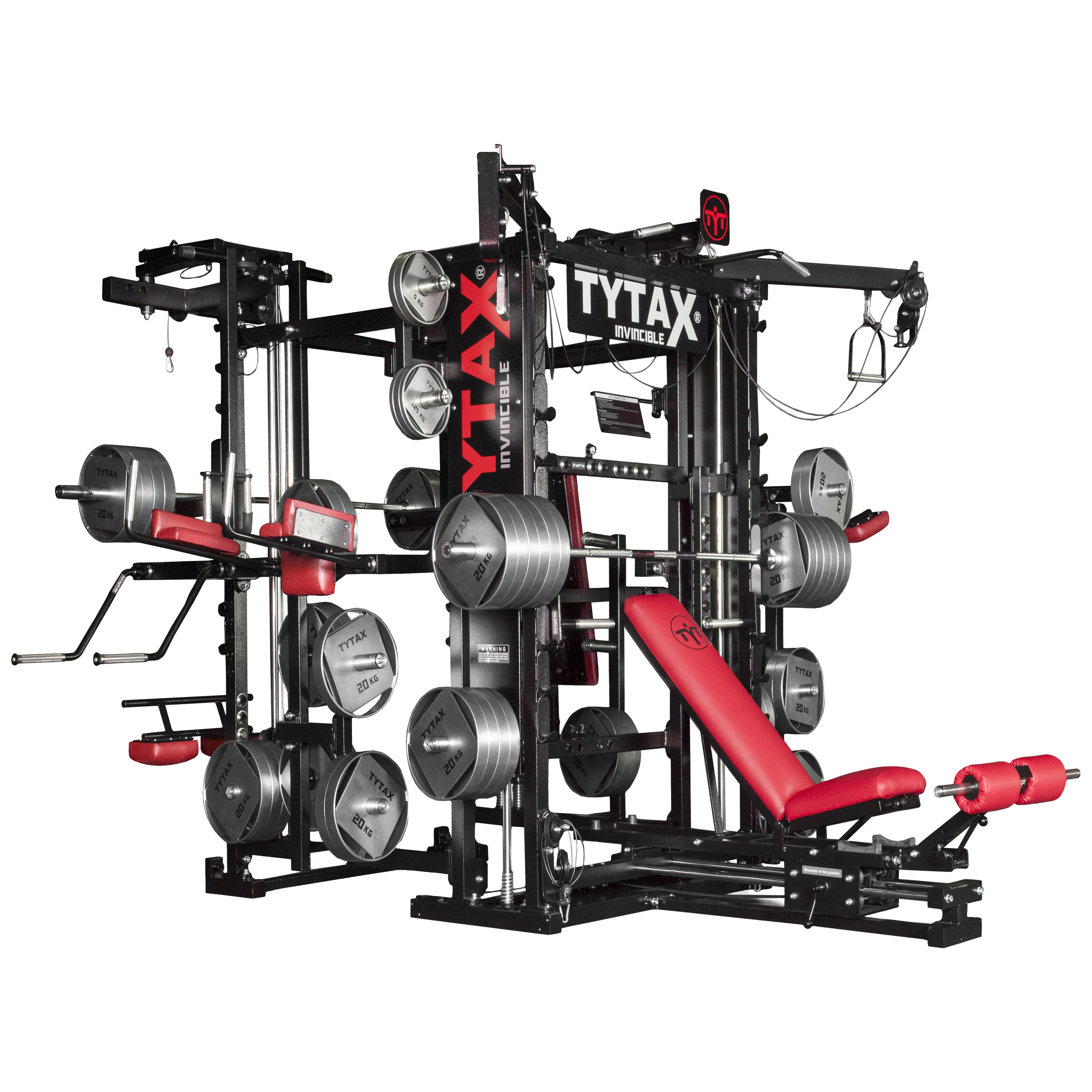 T3-X Multi-Station Gym System | 1600+ Exercises, 8 Training Stations